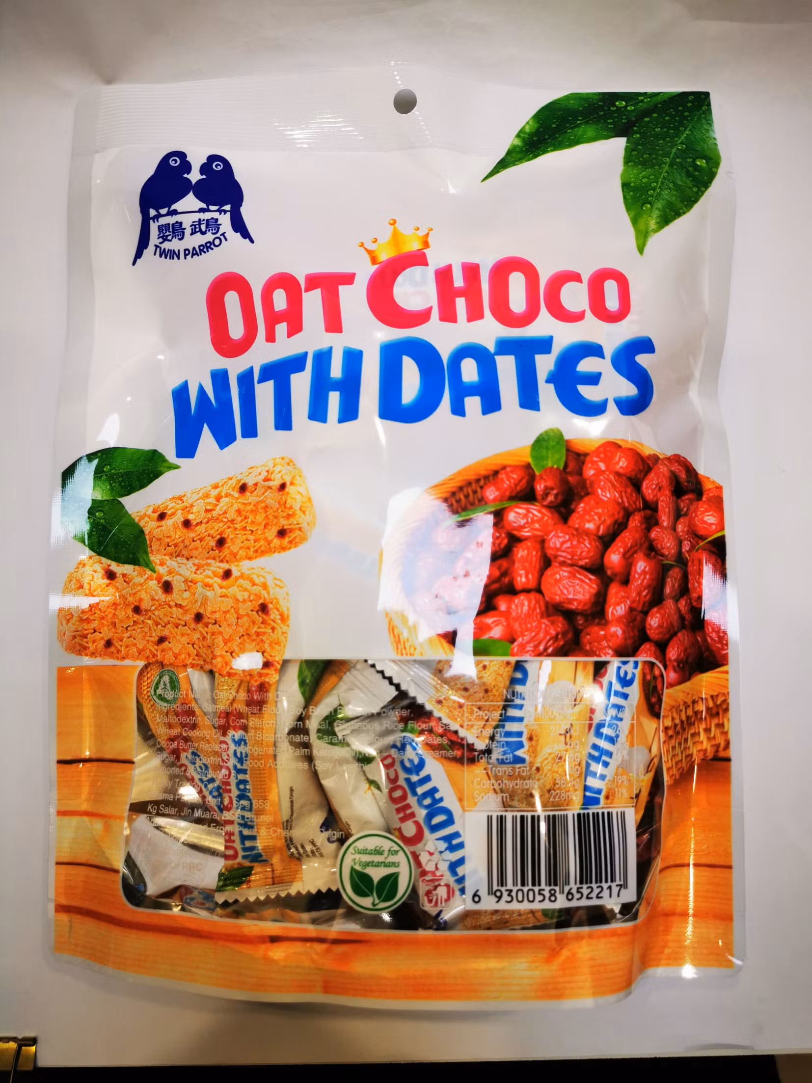 OAT CHOCO WITH DATES